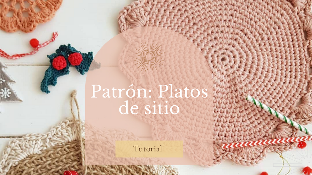 Patrón Plato de sitio a crochet by Alelí