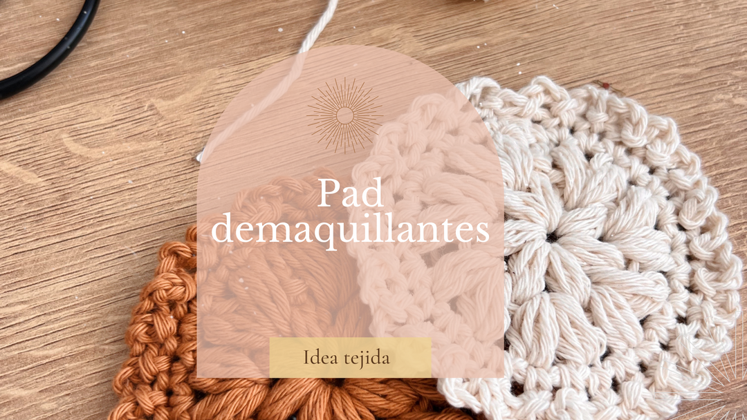 Pad desmaquillantes reutilizables tejidos a crochet-Idea fácil para regalar