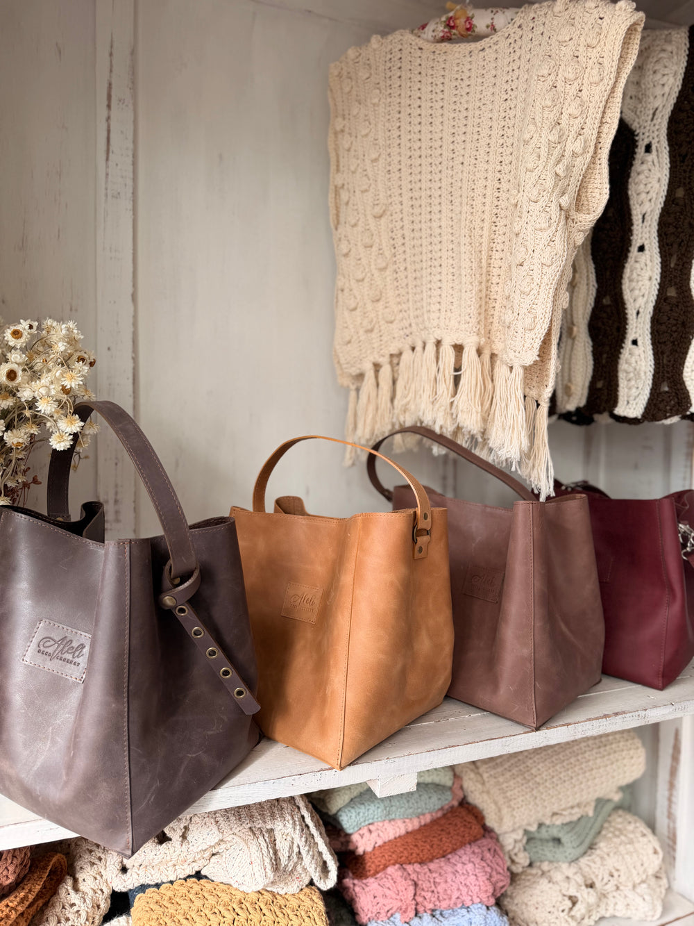 Nuevas Bag Cuadrada Alelí - Lanzamiento Preventa 20% off transferencia bancaria/ 3 cuotas sin interés