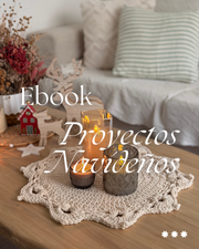 Ebook proyectos Deco Navideños + Proyectos para regalar- PREVENTA FORMATO DESAFIO de Tejido