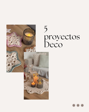Ebook proyectos Deco Navideños + Proyectos para regalar- PREVENTA FORMATO DESAFIO de Tejido