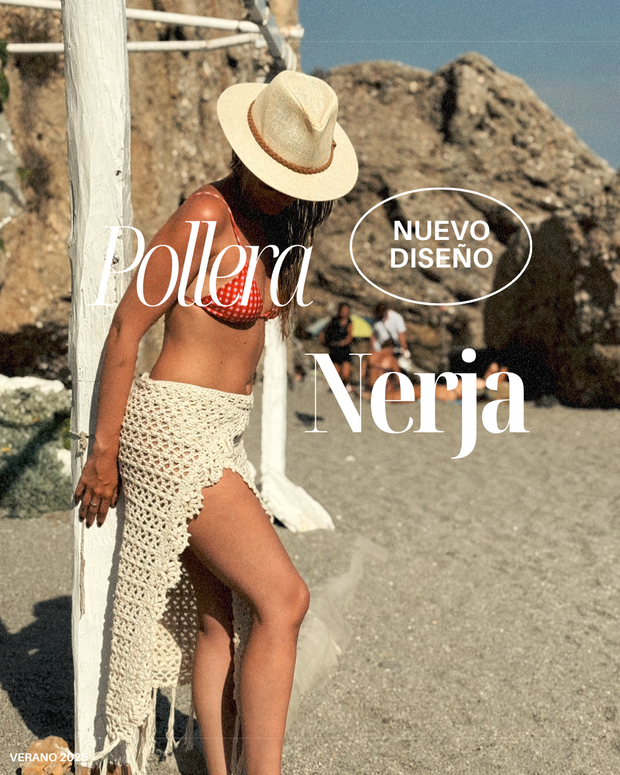 Preventa patrón Pollera pareo Nerja + Bonus de regalo: guia de tejido Sweater Chevron