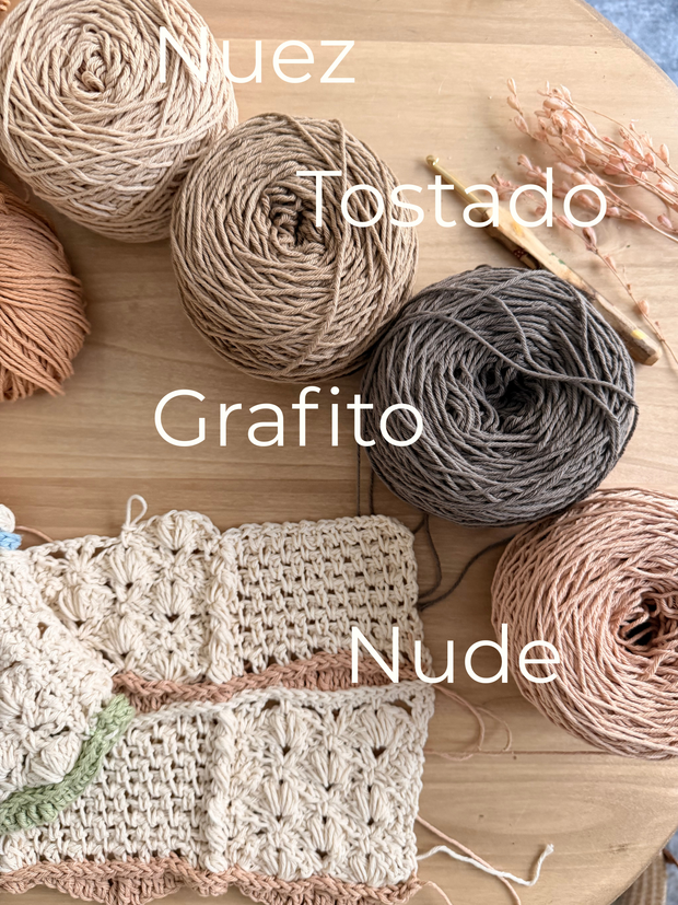 Box Kit de materiales + patrón Top y chaleco Alicante
