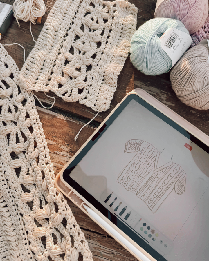 Patrón Camisa Sunset- Cómo tejer una camisa a crochet con mucha textura