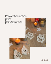 Ebook proyectos Deco Navideños + Proyectos para regalar- PREVENTA FORMATO DESAFIO de Tejido