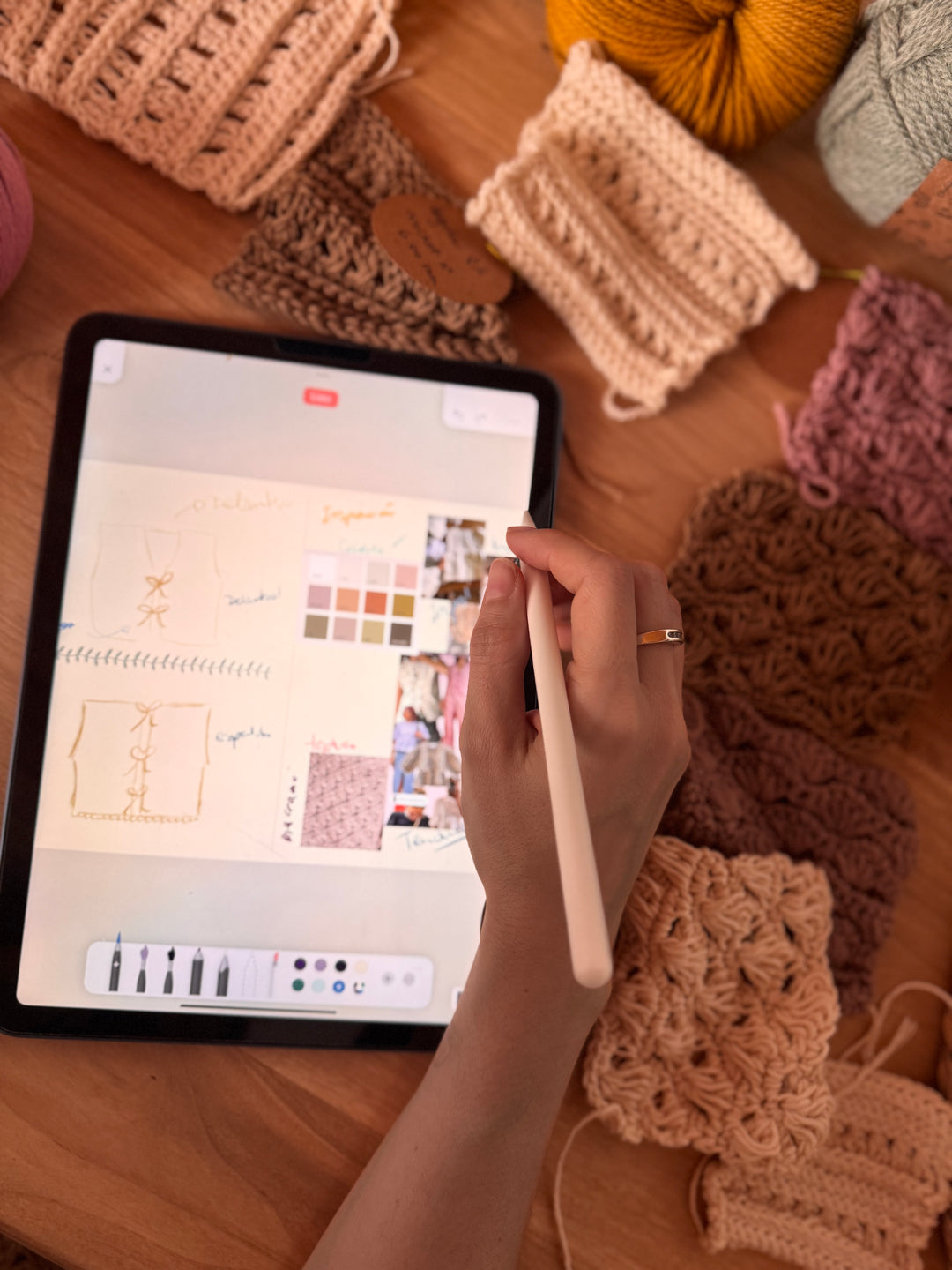 Curso Online- Proceso creativo del crochet- De la idea al diseño · Método Alelí