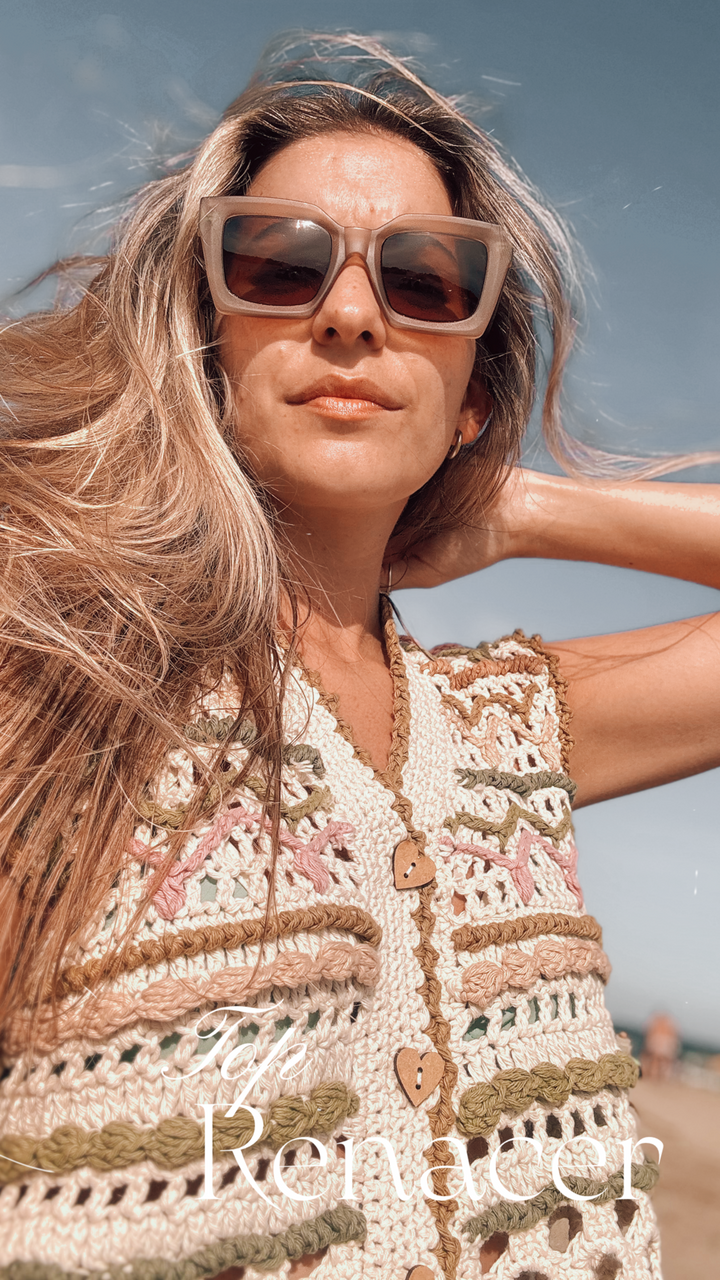 Curso online de crochet - Tejer texturas con la técnica Bottom Up-  Top Renacer