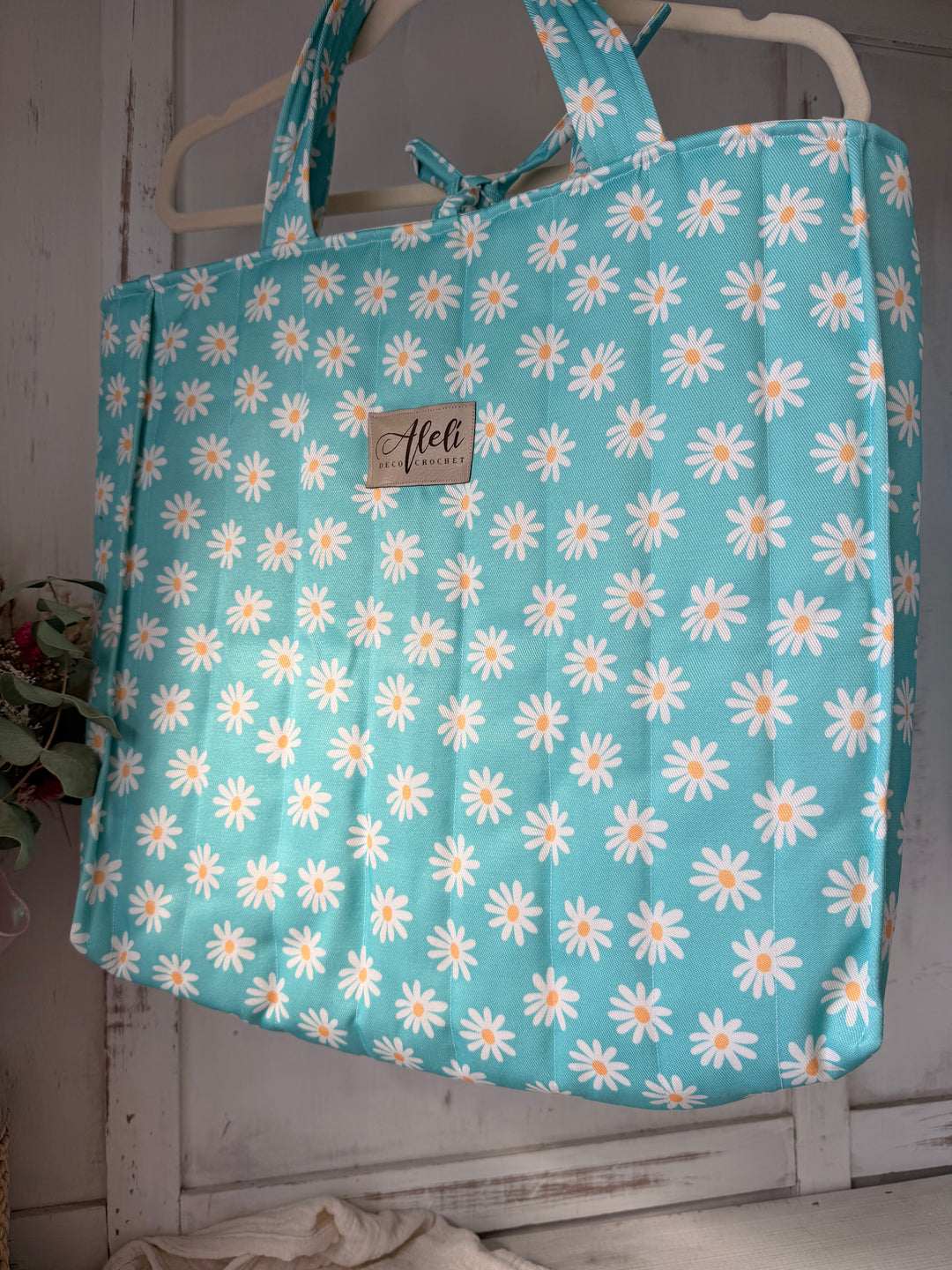 Maxi bolso Margarita Aqua: bolsos PORTA PROYECTO