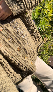 Curso Online- Cómo tejer una camisa a crochet con mucha textura- Camisa Sunset