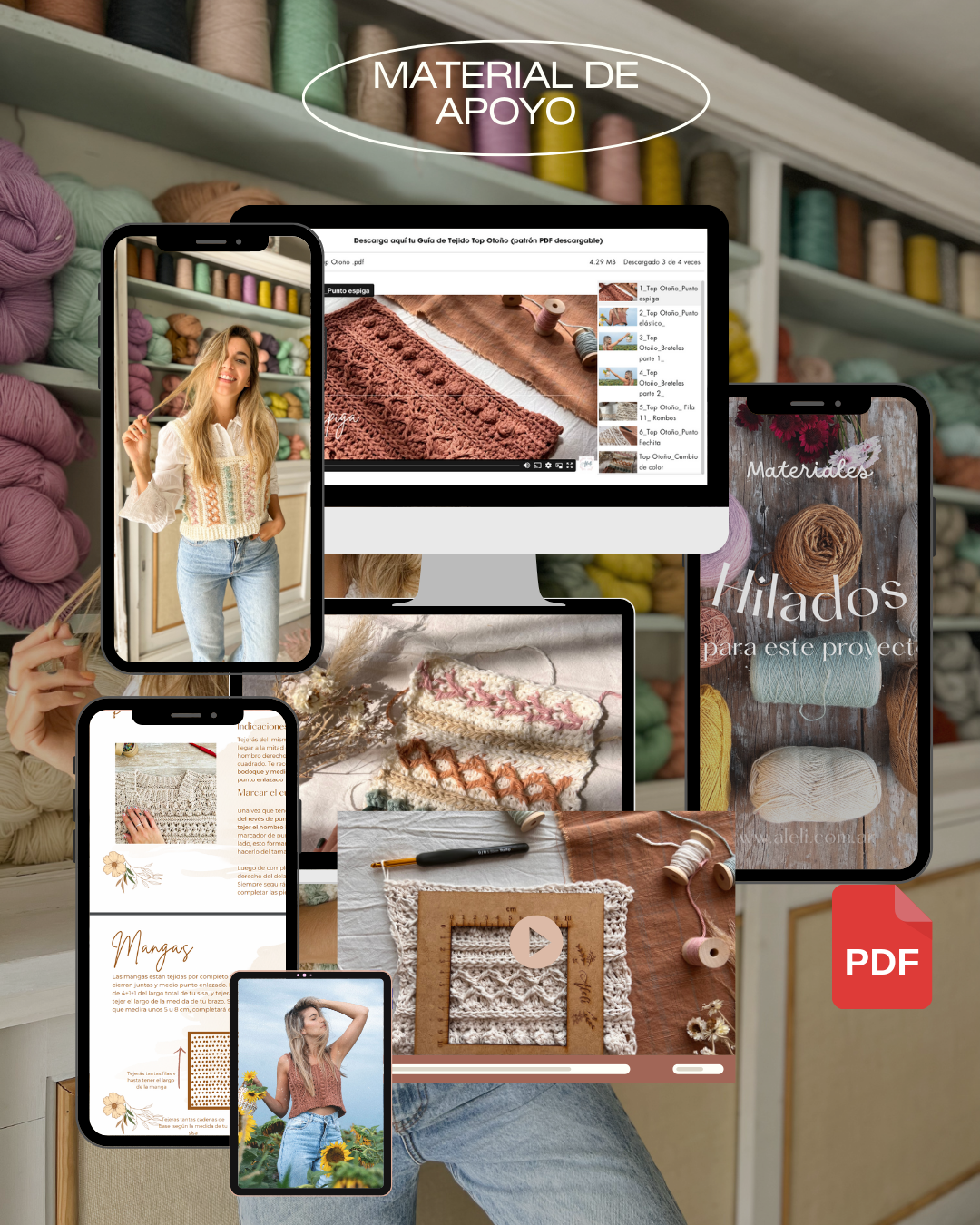 Guía de Tejido a crochet: Cómo tejer un Top a partir de una textura imitación al tricot- tejido vertical Top Otoño versión verano/versión invierno.