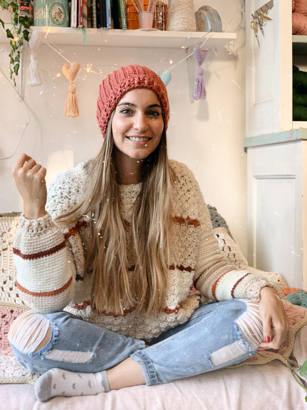 Curso online de crochet- Sos principiante? Tejé tu PRIMER prenda a crochet: Sweater Margarita