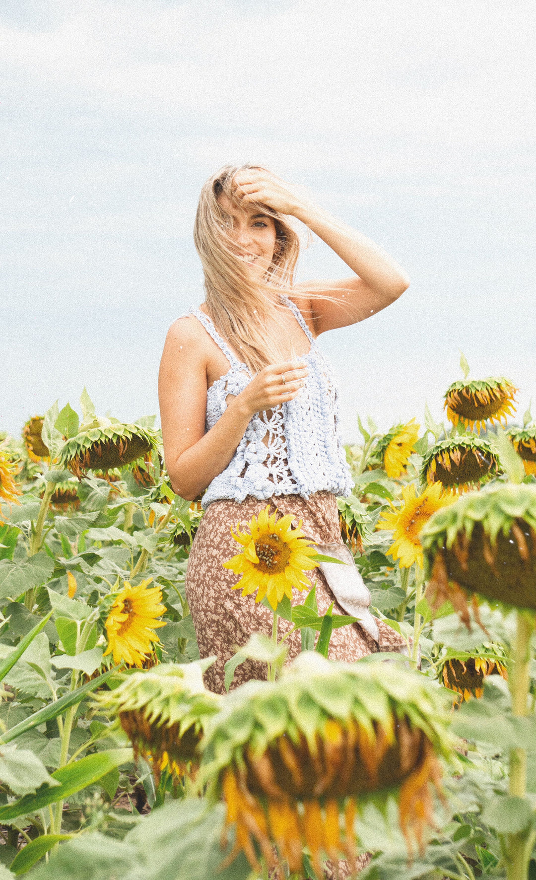 Curso Online de crochet-Texturas tridimensional a crochet- Diseño Top cerezo