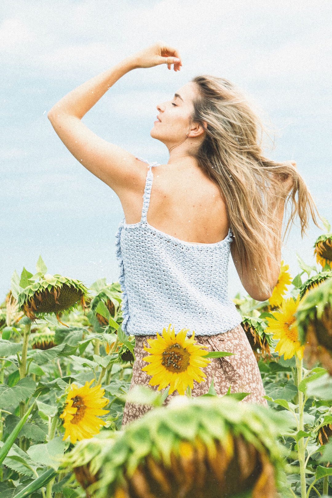 Curso Online de crochet-Texturas tridimensional a crochet- Diseño Top cerezo