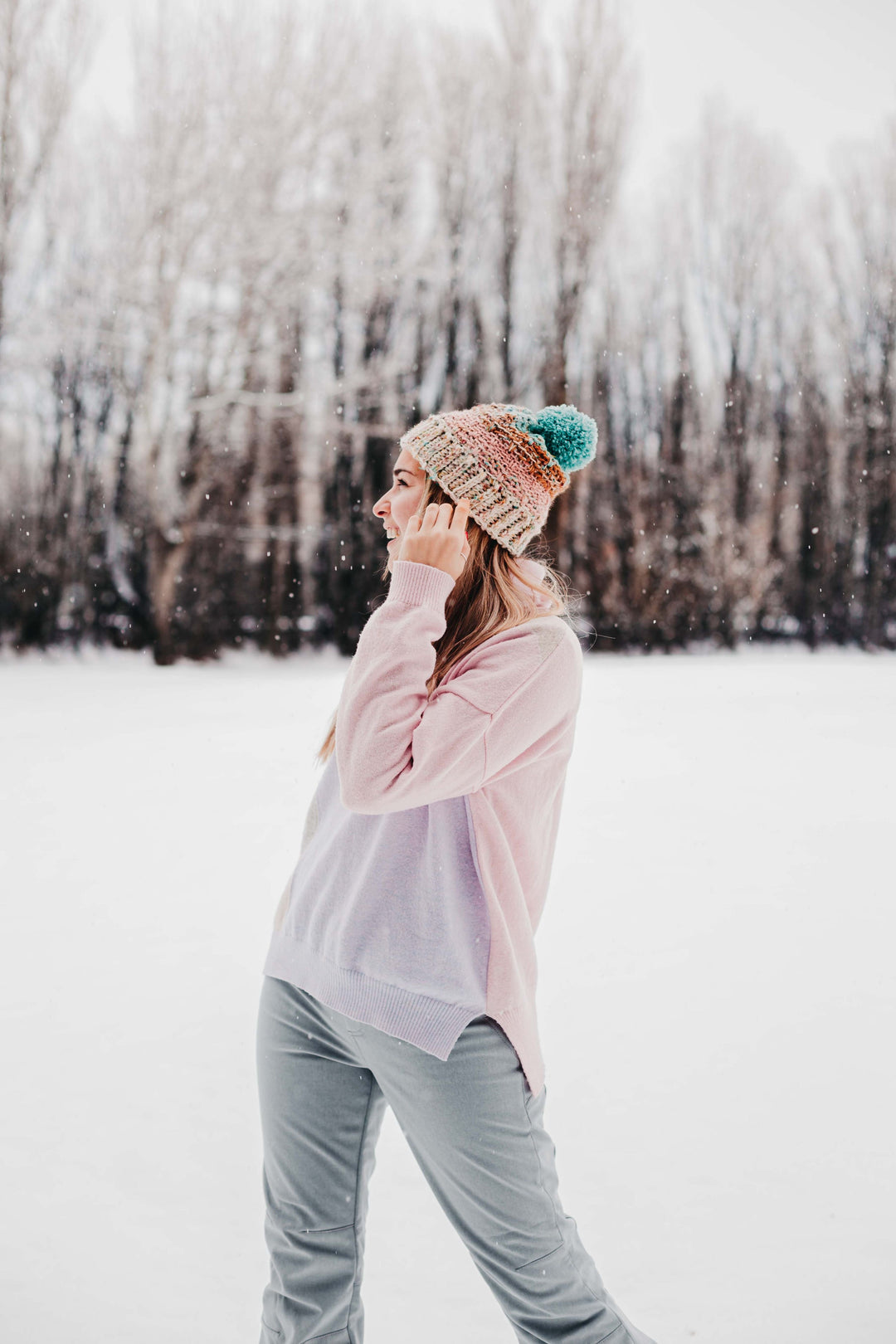 Guía de tejido- Tejido circular aplicado a un Gorro + cómo crear tus propios hilados-gorro Calafate